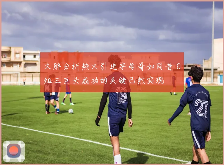 文胖分析热火引进字母哥如同昔日组三巨头成功的关键已然实现